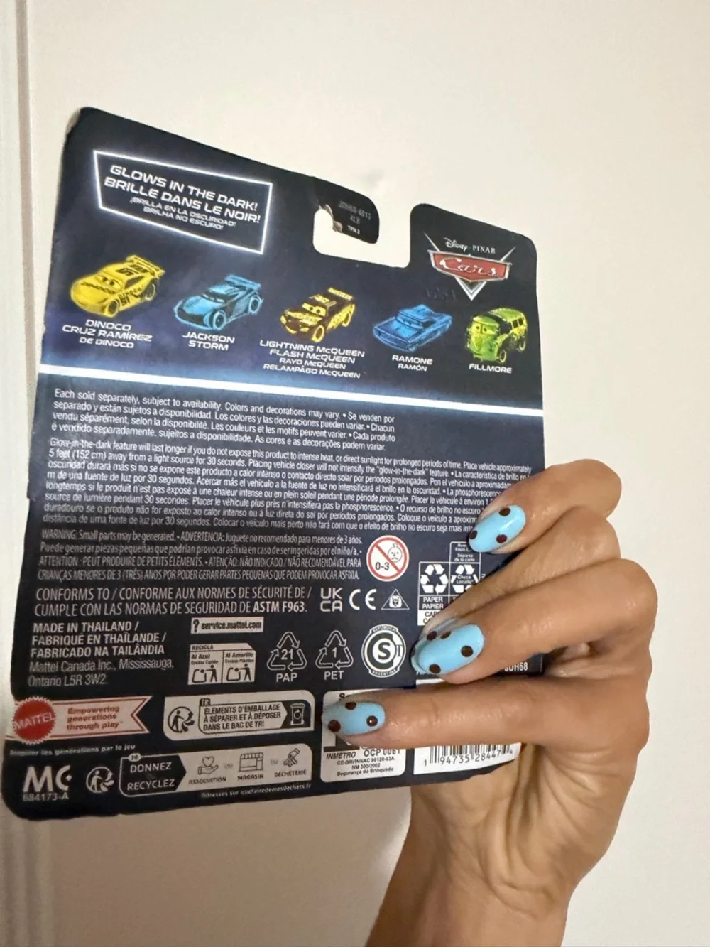 Mattel official cars